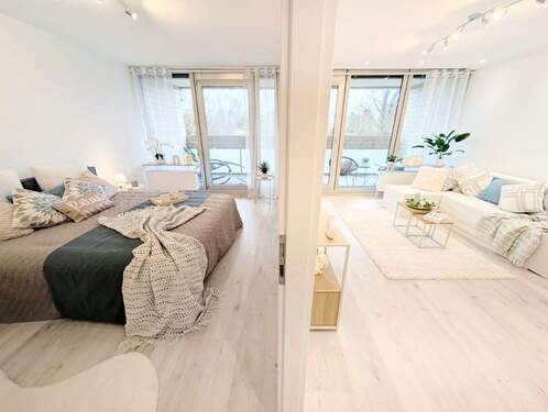 Schlafzimmer - Wohnzimmer - 