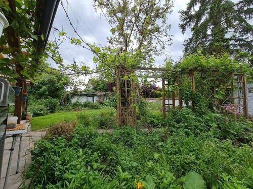 Ausblick in den Garten - 