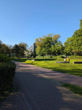 Ruhige Lage mit viel Grün - 