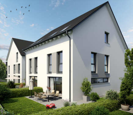 Visualisierung - Exklusive Doppelhaushälfte in Bad Bellingen-Bamlach
