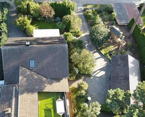 Doppelhaus Carport von oben - 