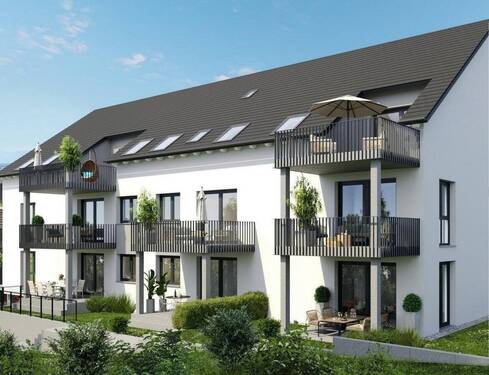 Mehrfamilienhaus - 3-Zimmer-Dachgeschosswohnung in Bad Bellingen – Bamlach