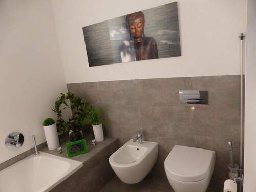 Badezimmer mit WC,Bidet - 