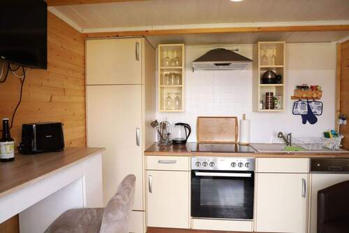 Küche mit Spülmaschine - Bungalow mit 25,00 m&sup2; in Saalburg-Ebersdorf zum Kaufen