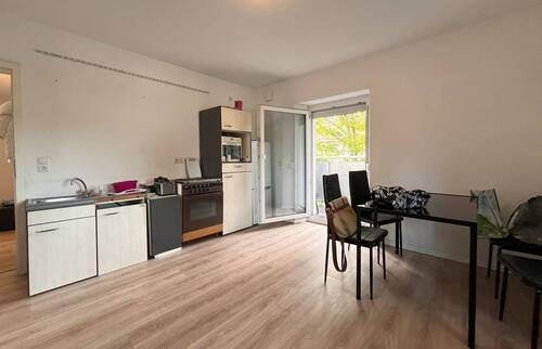 Küche zum Balkon - 
