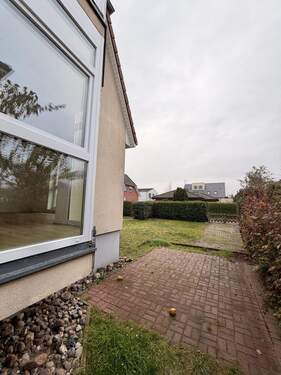 Terrasse - Reihenendhaus mit 135,50 m² in Berlin zur Miete