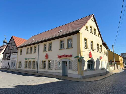 Haus Gewerbe Eingang - 9 Zimmer Mehrfamilienhaus, Wohnhaus zum Kaufen in Bad Schmiedeberg