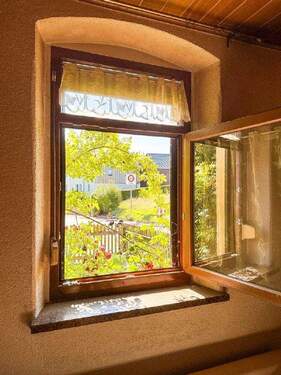 Blick aus dem Speisezimmer - 