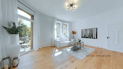 Wohnzimmer voller Elegan - Etagenwohnung mit 129,10 m&sup2; in Fulda zur Miete