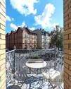 Ausblick Balkon - 