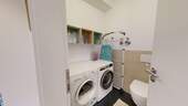 Gäste WC mit Waschmaschinenanschluss - 