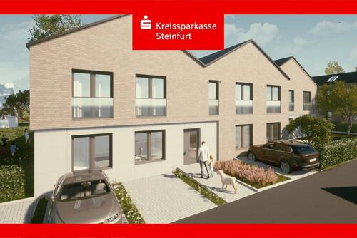 Vorderansicht - Visualisierung - 3 Zimmer Etagenwohnung zur Miete in Steinfurt
