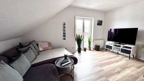 Wohnbereich - 2 Zimmer Etagenwohnung zur Miete in Bad Friedrichshall