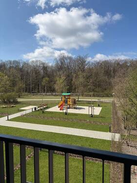 Blick vom Balkon - 
