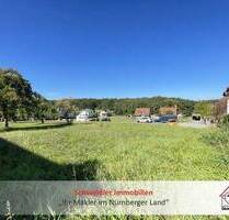 Sonniges Einfamilienhaus-Grundstück mit tollem Ausblick in herrlicher Lage von Lauf-Schönberg