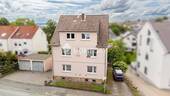 Außenansicht Drohne 2-1 - Mehrfamilienhaus, Wohnhaus mit 245,00 m&sup2; in Petersberg zum Kaufen
