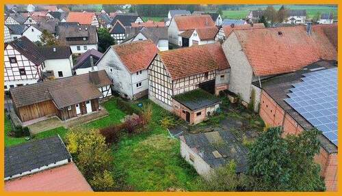 Hinteransicht - 4 Zimmer Einfamilienhaus in Willingshausen / Merzhausen