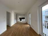 Wohnzimmer - Etagenwohnung mit 50,50 m&sup2; in Frankfurt am Main zur Miete