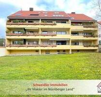 Am schönen Kunigundenberg! 1-Zimmer-Erdgeschosswohnung mit großem Balkon und Kfz-Stellplatz in Lauf