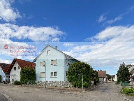 Straßenansicht - 3 Zimmer Etagenwohnung zum Kaufen in Elchesheim-Illingen