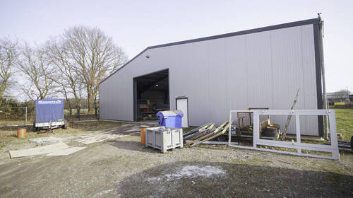 DSC04960 - Loxstedt Neuwertige Halle mit 1.125 m² aus 2021 im Gewerbepark