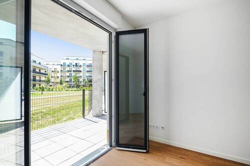 Beispielansicht Zugang zur Terrasse - 4 Zimmer Etagenwohnung in Berlin