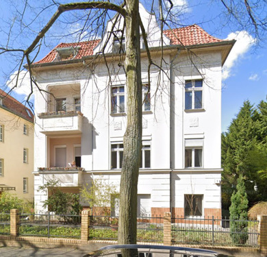 Hausansicht.png - Kleines gepflegtes Mehrfamilienhaus In Berlin Hermsdorf