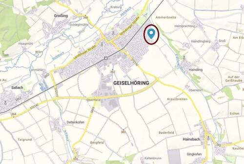 Lage in Geiselhöring - 