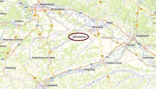 Städte und Gemeinden im Umland - 