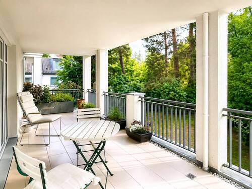 Balkon - 2 Zimmer Etagenwohnung in Berlin