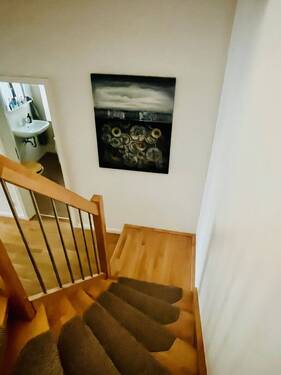 Treppe ins Obergeschoß Maisonette - 