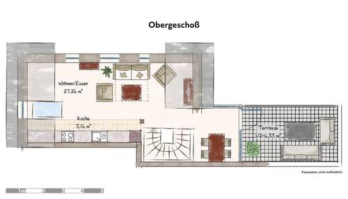 Obergeschoß Maisonette - 