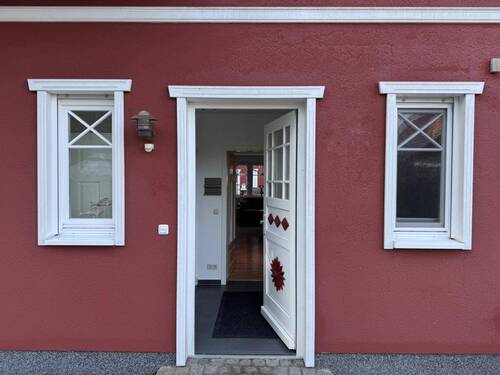 Hauseingang - Doppelhaushälfte mit 89,40 m&sup2; in Prerow zum Kaufen