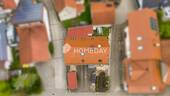Außenansicht Drohne 2 - 1 Zimmer Mehrfamilienhaus, Wohnhaus in Sonnenbühl