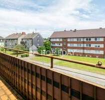 Sofort frei! Ideal geschnittene 2-Zimmer-Wohnung mit Balkon und Tageslichtbad - Herne Herne-Süd
