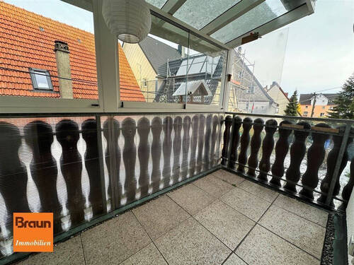 Wohnhaus mit Scheune, Trossingen, Balkon OG - 
