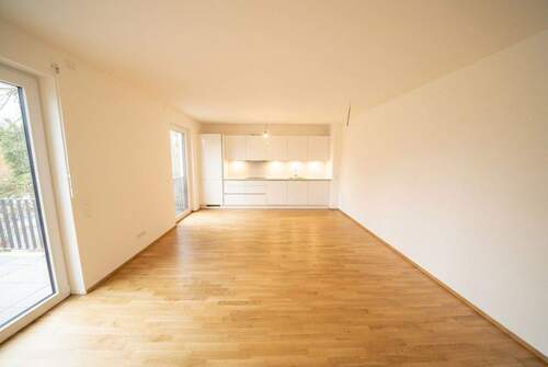 Wohnküche mit KI visualisierter Küchenzeile - Für den Mieter provisionsfrei - Am Westerberg 2-Zimmer-Neubauwohnung zu vermieten