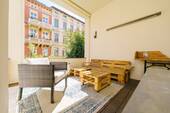 Balkon Zugang privater Garten - 3 Zimmer Etagenwohnung zum Kaufen in Potsdam