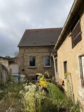 Haus Rückseite - Doppelhaushälfte mit 100,00 m&sup2; in Muldestausee zum Kaufen