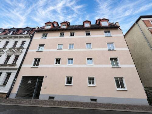 Hausansicht - 2 Zimmer Etagenwohnung in Leipzig / Kleinzschocher
