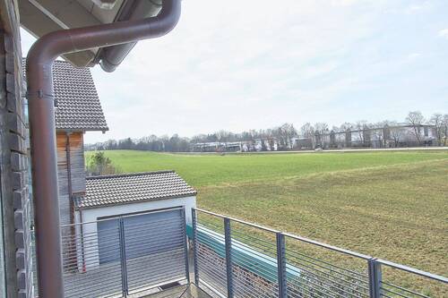 Idyllischer Ausblick ins Grüne - 