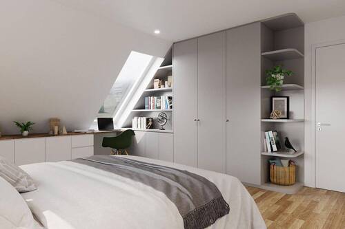 Schlafzimmer Beispiel 2 - 4 Zimmer Doppelhaushälfte in Hamburg