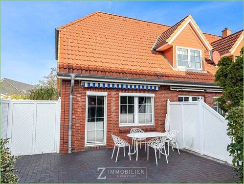 Terrasse - 3 Zimmer Etagenwohnung zum Kaufen in St. Peter-Ording OT Böhl