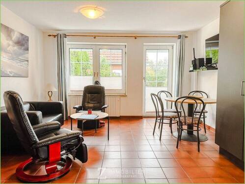 Wohnbereich - Etagenwohnung mit 47,00 m² in St. Peter-Ording OT Böhl zum Kaufen