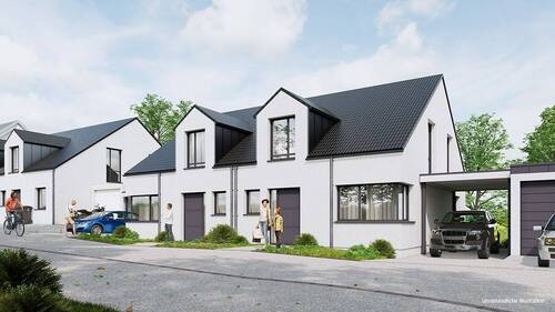 Ansicht - 6 Zimmer Doppelhaushälfte in Erdmannhausen