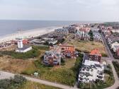 Luftaufnahme - Tolle Erdgeschosswohnung direkt am Strand im Haus Dünenblick