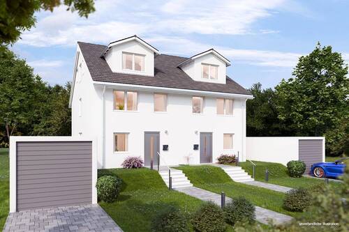 Ansicht - 6 Zimmer Doppelhaushälfte in Filderstadt / Plattenhardt