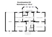 Grundrissskizze EG - 