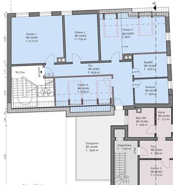 2.OG Kanzlei - 4 Zimmer Büro in Kempten