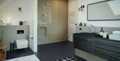 Badezimmer - Einfamilienhaus mit 125,00 m² in Eschwege zur Miete